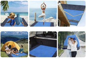 Koc plażowy/ piknikowy 208x208cm Trizand 21209 6