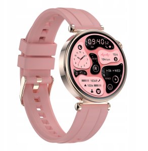Smartwatch zegarek damski HK-41 złoty AMOLED 3