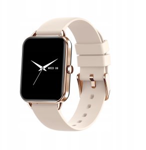 Smartwatch zegarek damski DA02 złoty AMOLED 2