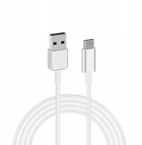 Kabel USB Vega USB-A - USB-C 2 m Biały (35799) 2