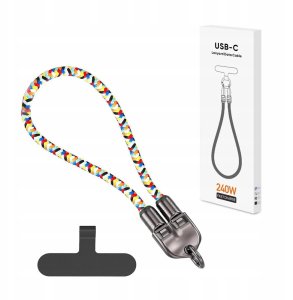 Kabel USB Vega USB-C - USB-C Wielokolorowy (36076) 2