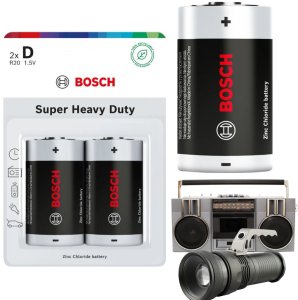BATERIA BOSCH  2SZT D SUPER HEAVY DUTY R20SHD2B/00 1