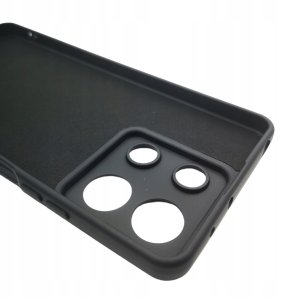 NAKŁADKA SILICON CASE DO XIAOMI REDMI 13 4G / 13 5G CZARNY 2