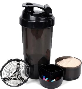 FT32A Shaker z pojemnikiem na odżywki     500ml 1
