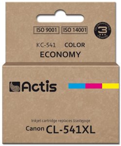Actis KC-541 Tusz (zamiennik Canon CL-541XL; Supreme; 18 ml; błękitny, żółty, magenta. 1