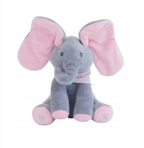 Interaktywny Słoń Akuku Pluszowy Miś Śpiewa Gra 7