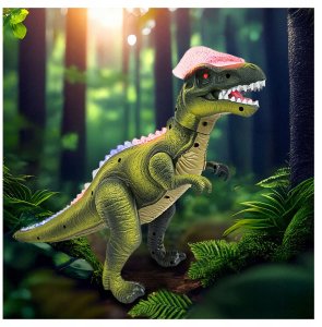 Interaktywny Dinozaur Zdalnie Sterowany Robot Na Pilot Chodzi Ryczy Led 3