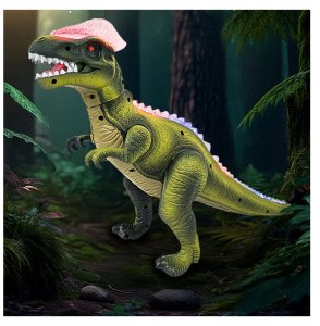 Interaktywny Dinozaur Zdalnie Sterowany Robot Na Pilot Chodzi Ryczy Led 4