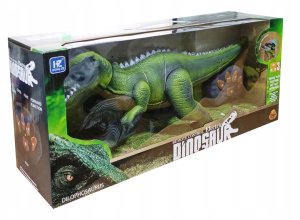 Interaktywny Dinozaur Zdalnie Sterowany Robot Na Pilot Chodzi Ryczy Led 6