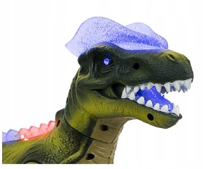 Interaktywny Dinozaur Zdalnie Sterowany Robot Na Pilot Chodzi Ryczy Led 9