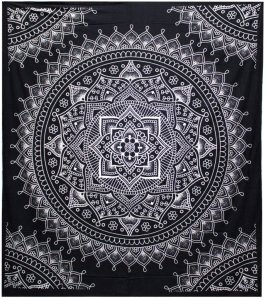 Bawełniana Ozdoba Ścienna - Lotus 1