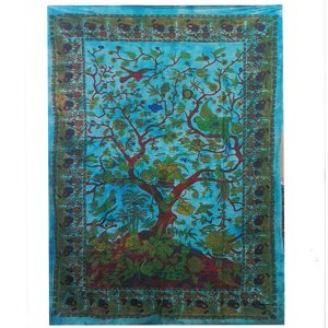 Bawełniane Tkaniny Ścienne - Tree of Life 1