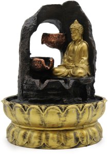 Domowa Fontanna Wodna - Medytujący Budda 1