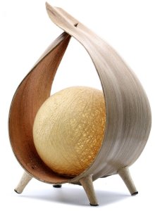 Naturalna lampa kokosowa - Naturalna 1