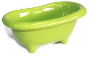 Ceramiczna wanienka mini - Zielona 1