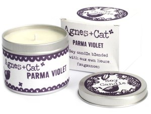 Świeca w puszce - Parma Violet 1