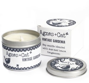 Świeca w puszce - Vintage Gardenia 1