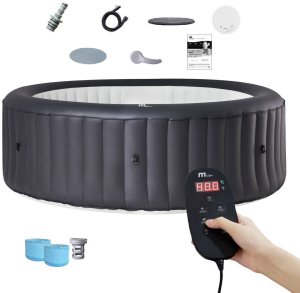 Basen z hydromasażem dmuchane Rimba Max MSpa 8 osób SPA Bąbelki 1