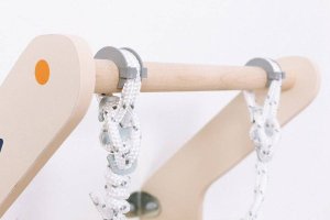 Drabinka gimnastyczna drewniana Mini Color 3