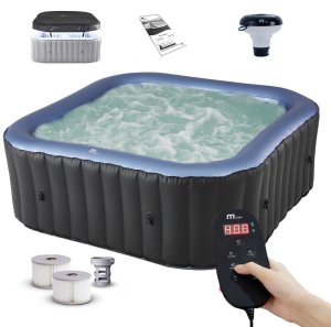 Basen z hydromasażem dmuchane Tekapo MSpa 4 osoby SPA Bąbelki 1