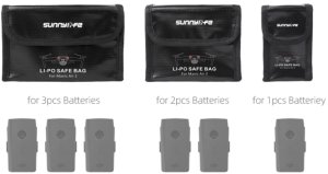 BEZPIECZNE ETUI OGNIOODPORNE NA 1 AKUMULATOR DJI MAVIC AIR 2 / 2S - 1 BATERIE 5