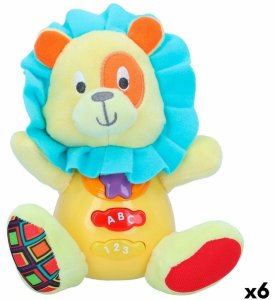 Pluszak wydający Dżwięk Winfun Lew 15 x 15 x 9 cm (6 Sztuk) 1