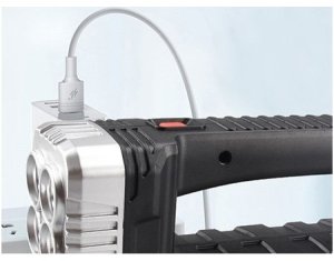 Wielofunkcyjna przenośna lampa latarka słoneczna 7702-B2 powerbank USB 3