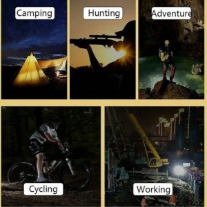 Wielofunkcyjna przenośna lampa latarka słoneczna 7702-B2 powerbank USB 8