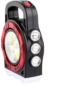 Latarka solarna turystyczna wielofunkcyjna powerbank 4in1 HB-6678 20W 2