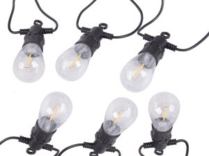 Girlanda ogrodowa łańcuch świetlny lampki 10 led 3