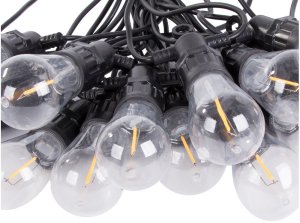 Girlanda ogrodowa łańcuch świetlny lampki 10 led 4