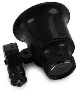 Lupa jubilerska kieszonkowa do oka 20x dioda led 6