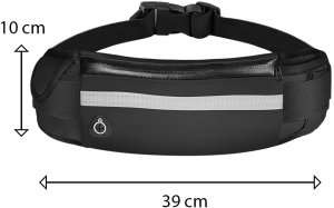 Pas do biegania saszetka nerka na bidon telefon 3
