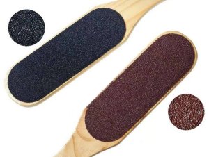 Tarka drewniana do stóp pięt pumeks dwustronna 11