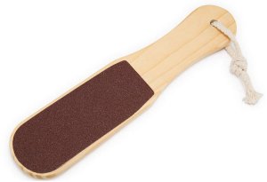 Tarka drewniana do stóp pięt pumeks dwustronna 2