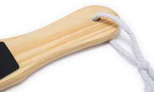 Tarka drewniana do stóp pięt pumeks dwustronna 7