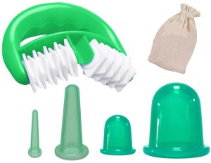 Bańki chińskie silikonowe zestaw masażer ciała 10