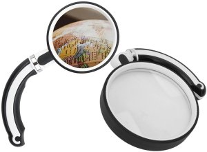 Lupa klasyczna szkło powiększające składana 70mm 2