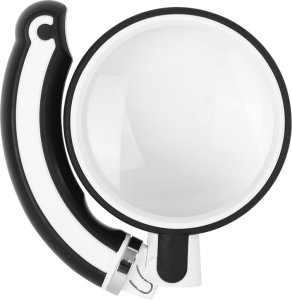 Lupa klasyczna szkło powiększające składana 70mm 3