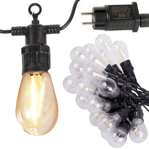 Girlanda ogrodowa łańcuch świetlny lampki 20 led 1