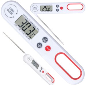 Termometr kuchenny szpilkowy lcd mięsa wina 300deg;c gotowania zup 1