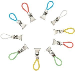 5x haczyki wieszaki klipsy żabki do łazienki ręczniki zestaw ścierki 2