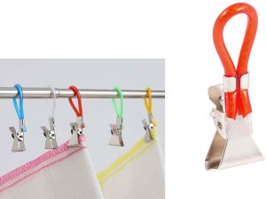 5x haczyki wieszaki klipsy żabki do łazienki ręczniki zestaw ścierki 9