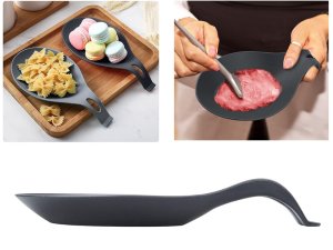 Podstawka pod łyżkę podkładka silikonowa ociekacz przybory pod chochlę 9