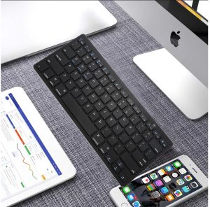 Klawiatura Verk Klawiatura bezprzewodowa bluetooth do pc ipad mac mała slim niskoprofilowa 10