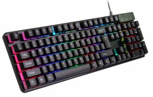 Klawiatura dla graczy gamingowa podświetlana led 3