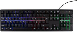 Klawiatura dla graczy gamingowa podświetlana led 4