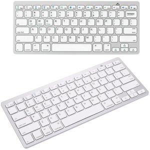Klawiatura bezprzewodowa bluetooth do pc ipad mac mała slim niskoprofilowa 1
