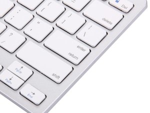 Klawiatura bezprzewodowa bluetooth do pc ipad mac mała slim niskoprofilowa 2