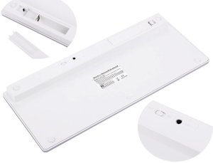 Klawiatura bezprzewodowa bluetooth do pc ipad mac mała slim niskoprofilowa 5